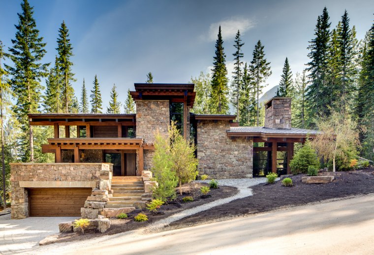 golden bc custom home builder, residence at kicking horse mountain resort