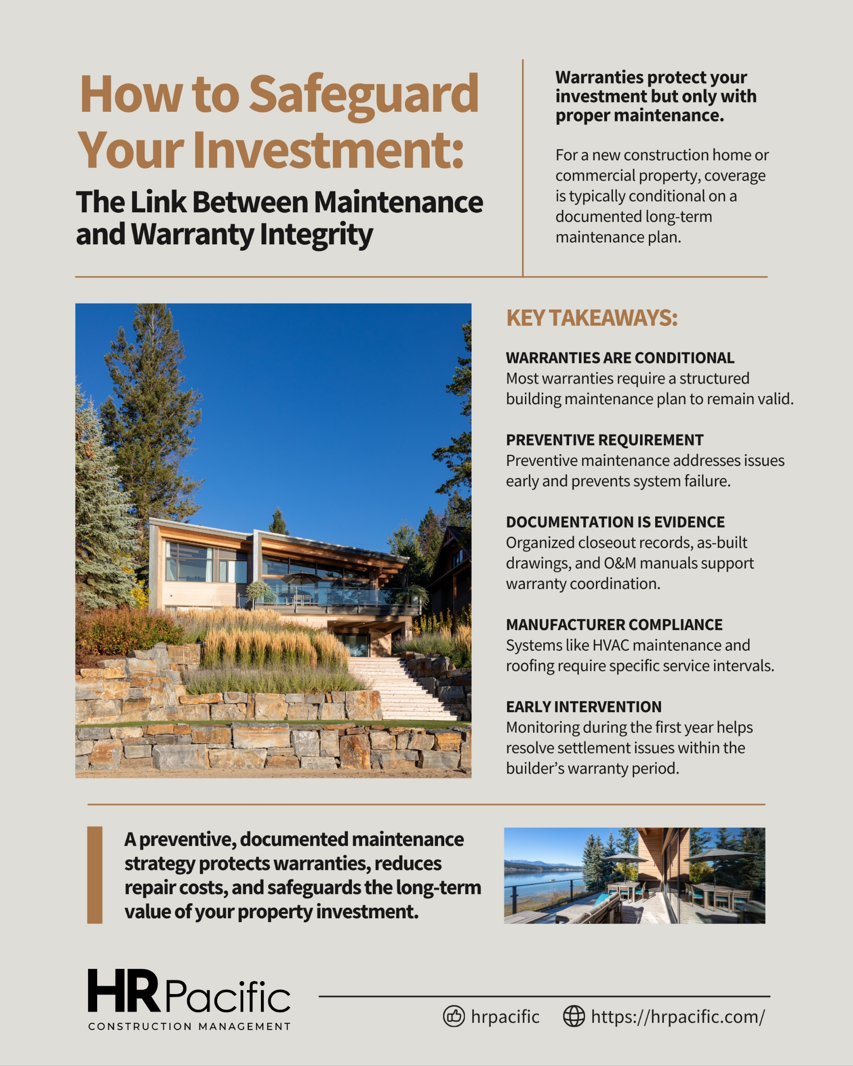 an infographic for home warranty